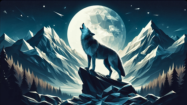 Free Wolf Animal illustration and picture
