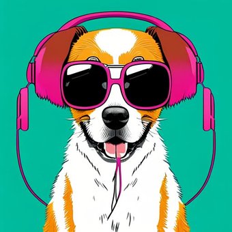 Knal, Kunst, Puppy, Hond, Portret
