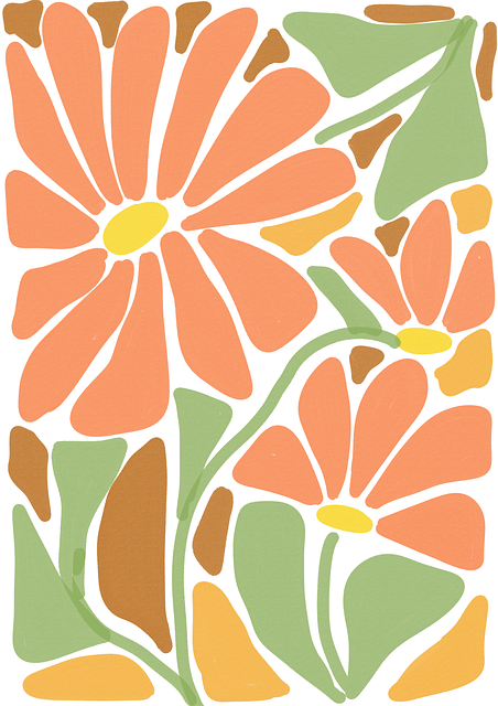 Download free HD stock image of Flower Nature Free flower nature plant illustration
