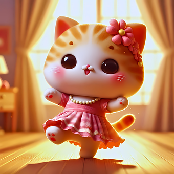Free Cat Kitty illustration and picture