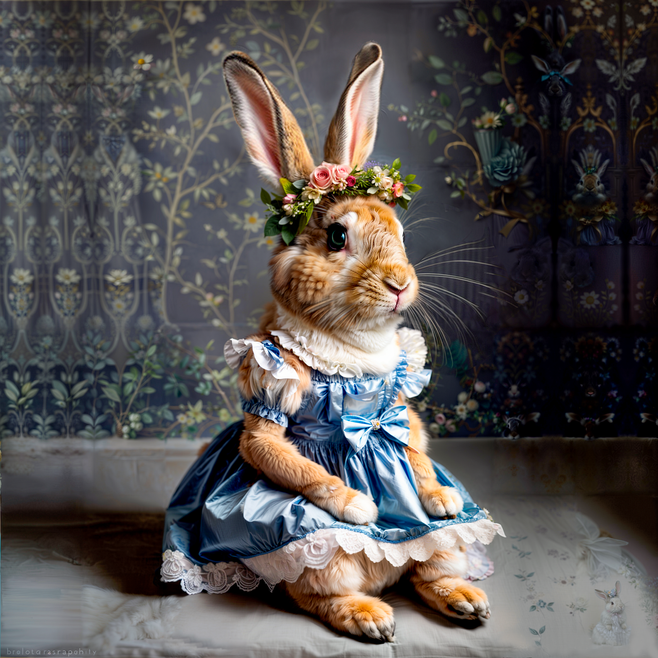 Download Ai Generated, Rabbit, Bunny. Royalty-Free Stock Illustration ...