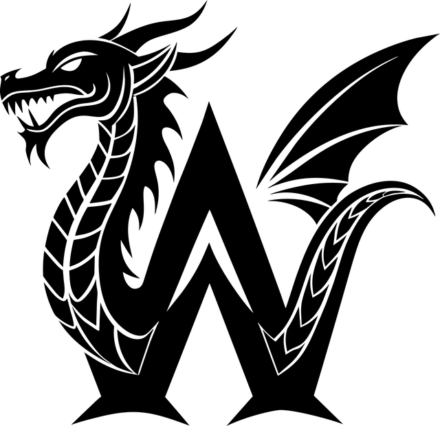 Free ai generated letter w vector