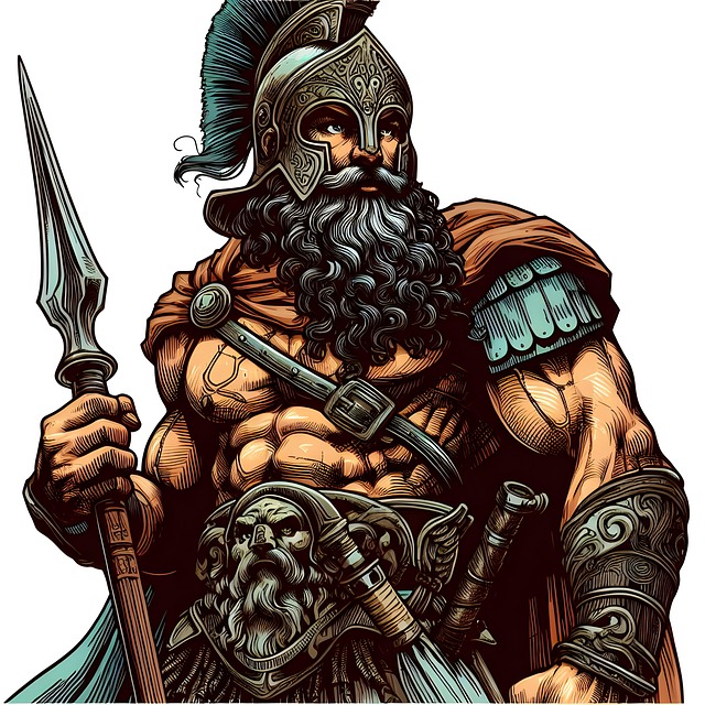 Download Ai Generated Warrior Ancient Royalty Free Stock