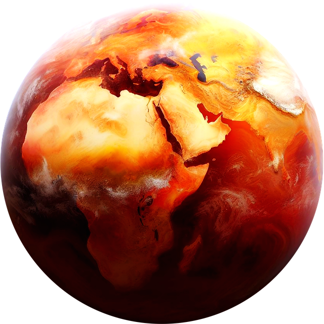 Free earth planet climate crisis illustration