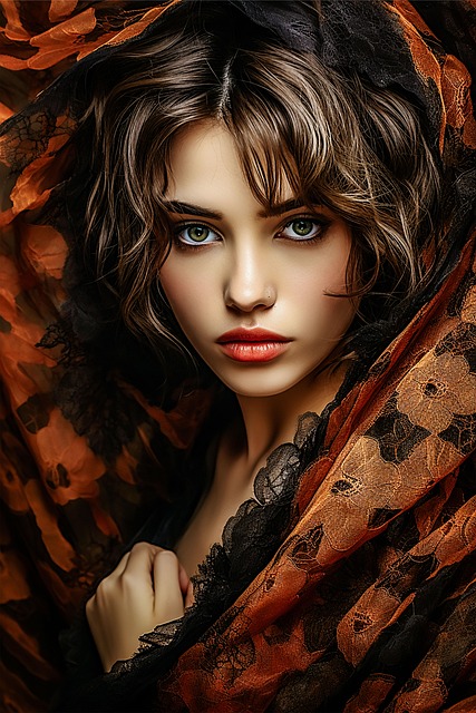 Free fantasy women girl illustration