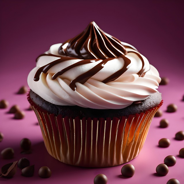 Download free HD stock image of Ai Generated Cupcake Free ai generated cupcake muffin illustration