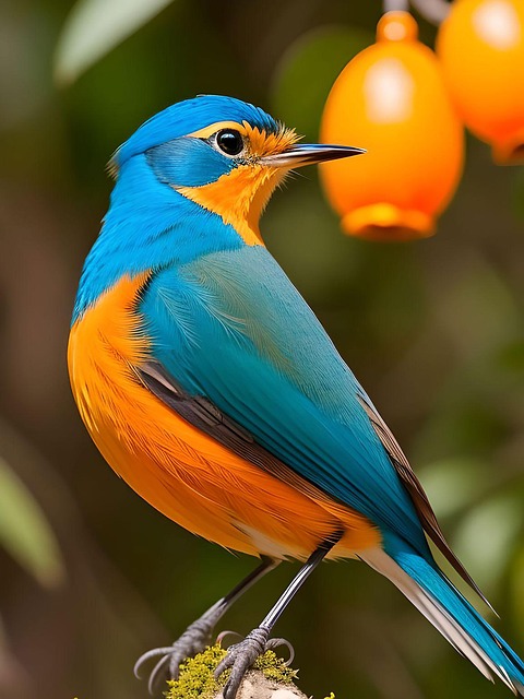 Free Ai Generated Bird illustration and picture