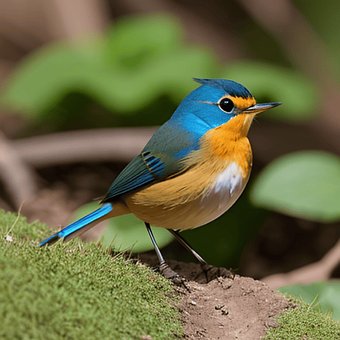 Free Bird Nature illustration and picture