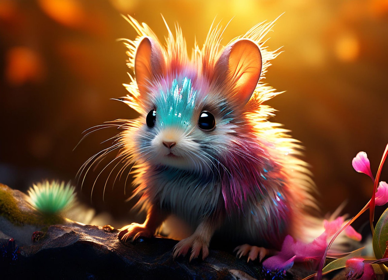 Free mystical world cute illustration