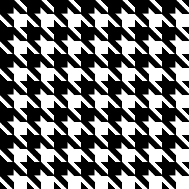 Free houndstooth plaid pattern illustration