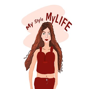 Mode, Zoet, Vrolijk, Dol Zijn Op, Vrouw