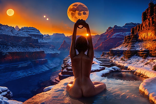 Paisajes, Yoga, Valle, Ia Generada