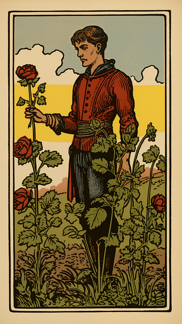 Free ai generated tarot nature illustration