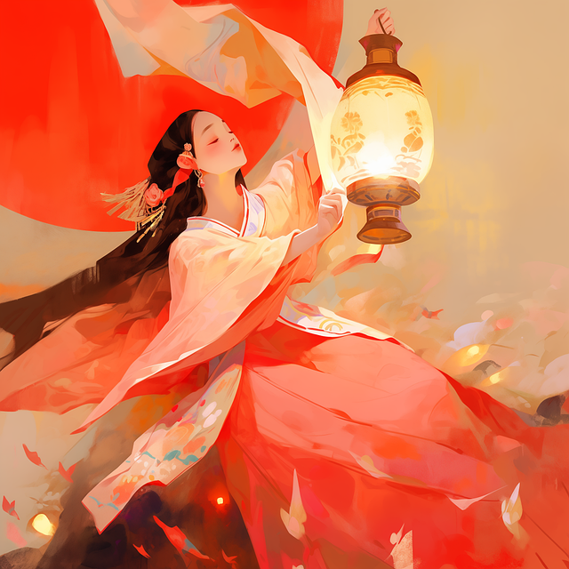 Download free HD stock image of Ai Generated Woman Free ai generated woman kimono illustration