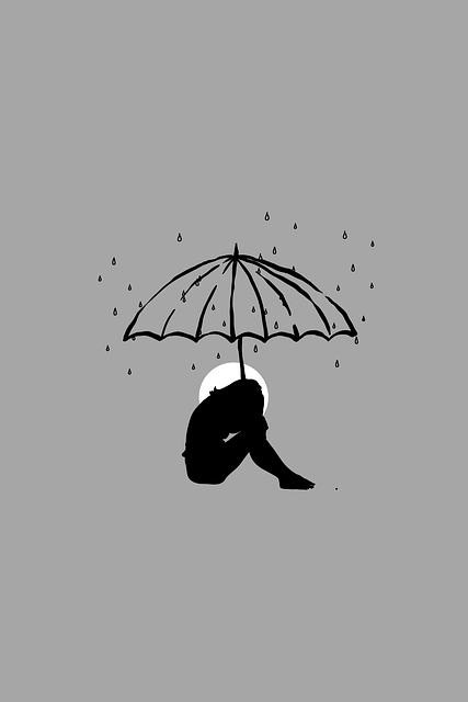 Free Rain Sad illustration and picture