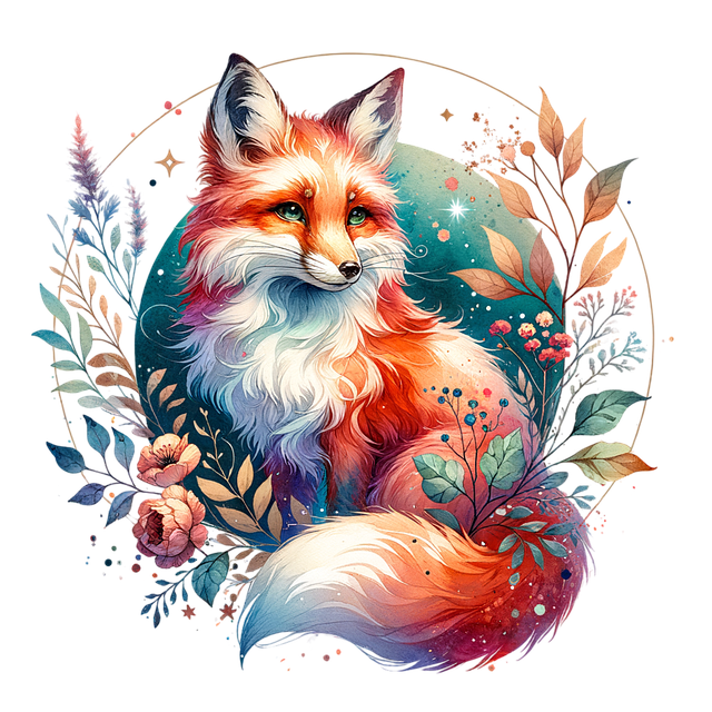Download free HD stock image of Ai Generated Fox Free ai generated fox canine illustration