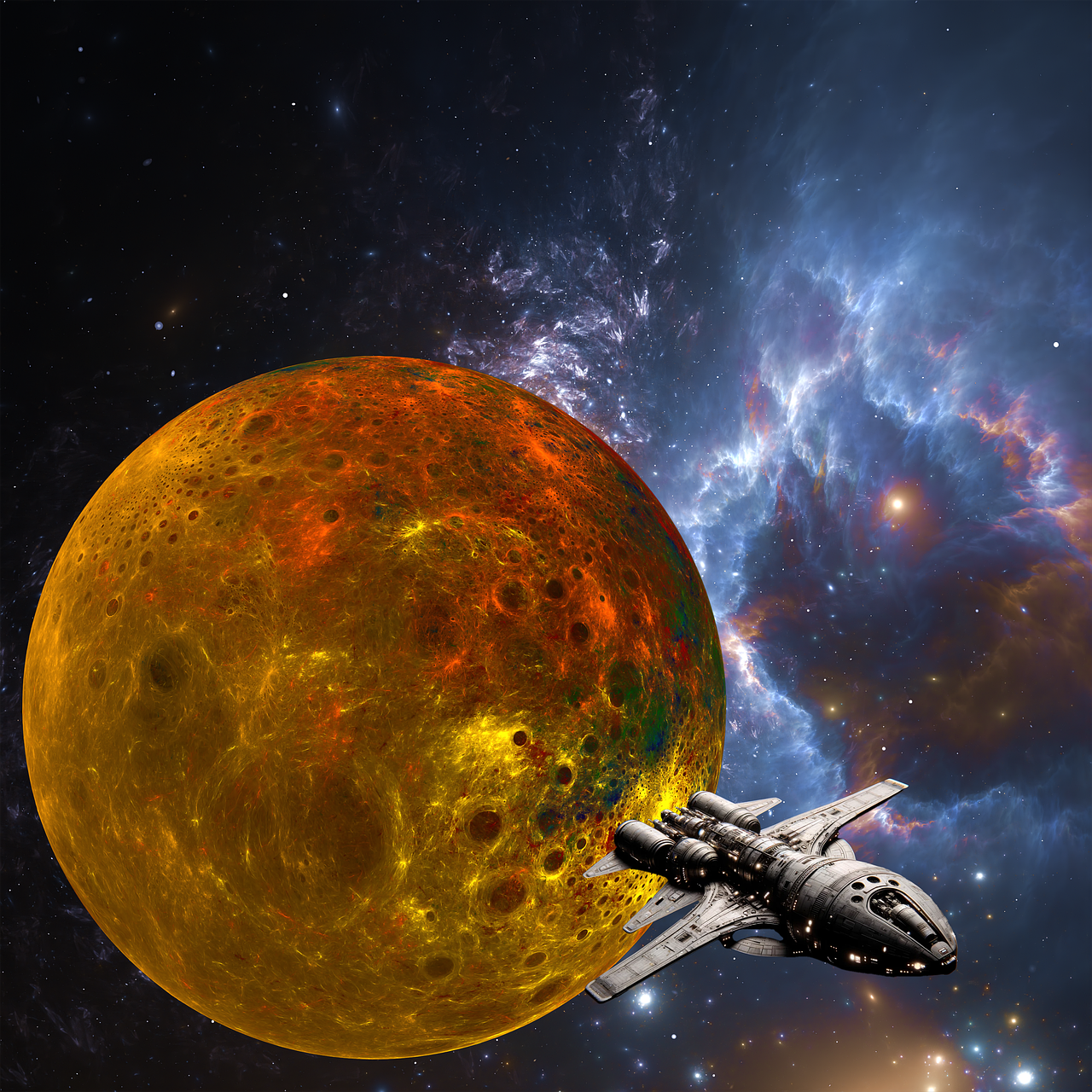 Space Pl@net Download Planet, Space, Galaxy. Royalty-Free Stock Illustration Image ...
