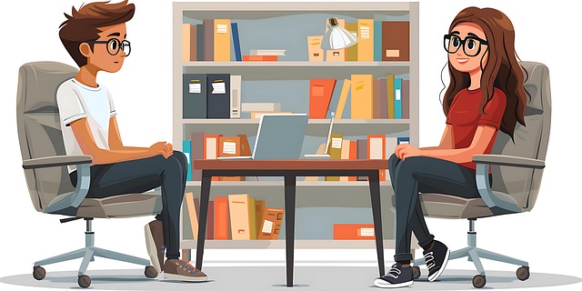 Free ai generated interview recruitment illustration