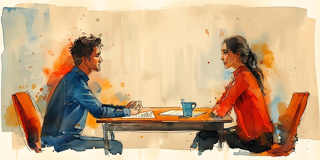 Free ai generated interview recruitment illustration