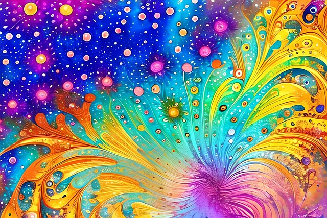 Free Watercolor Flower Power illustration and picture