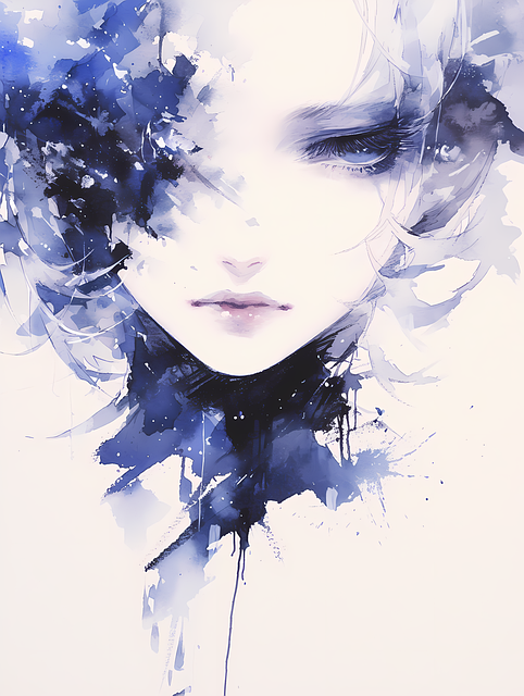 Free ai generated sad loneliness illustration