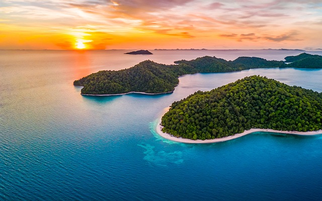 Download free HD stock image of Ai Generated Islands Free ai generated islands sea illustration