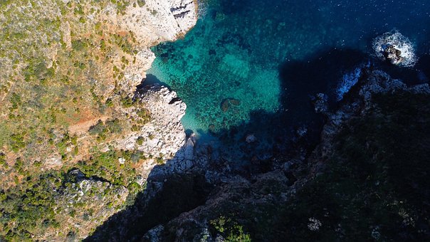 Meer, Der Küste, Wasser, Lazur, Cliff