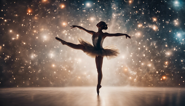 Free ai generated supernova ballet illustration