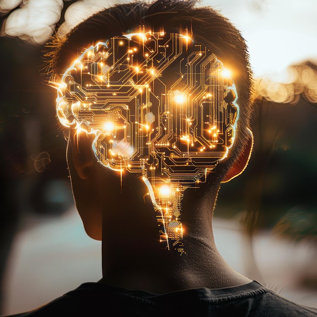 Download free HD stock image of Ai Generated Brain Free ai generated brain technology illustration