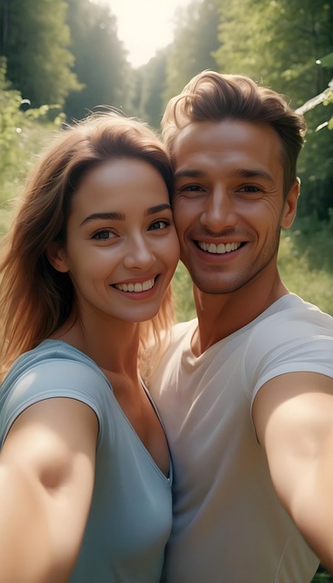 Free ai generated couple love illustration
