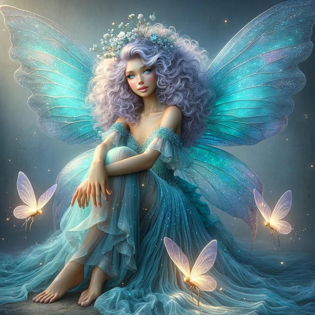 Free ai generated fairy fantasy illustration