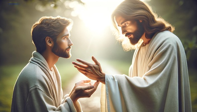Free ai generated jesus believer illustration