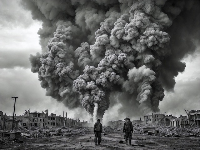 Download free HD stock image of Ai Generated War Free ai generated war apocalypse illustration