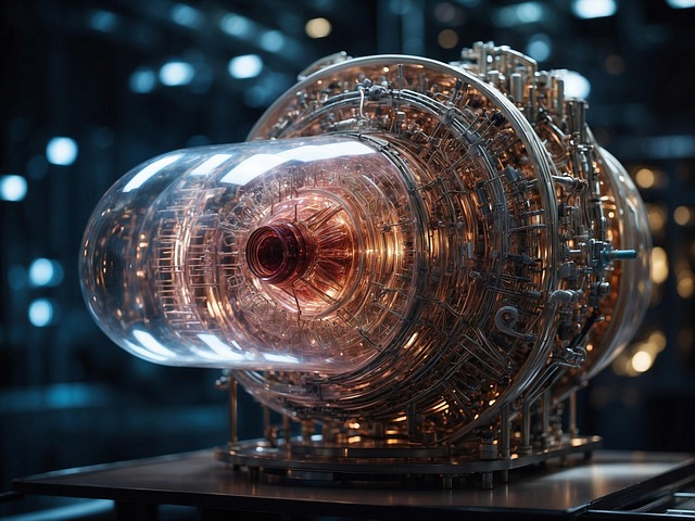 Free ai generated nuclear reactor illustration