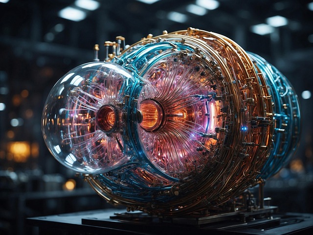 Free ai generated nuclear reactor illustration
