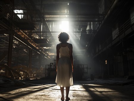 Jung, Schwarz, Afrikanisch, Amerikanisch