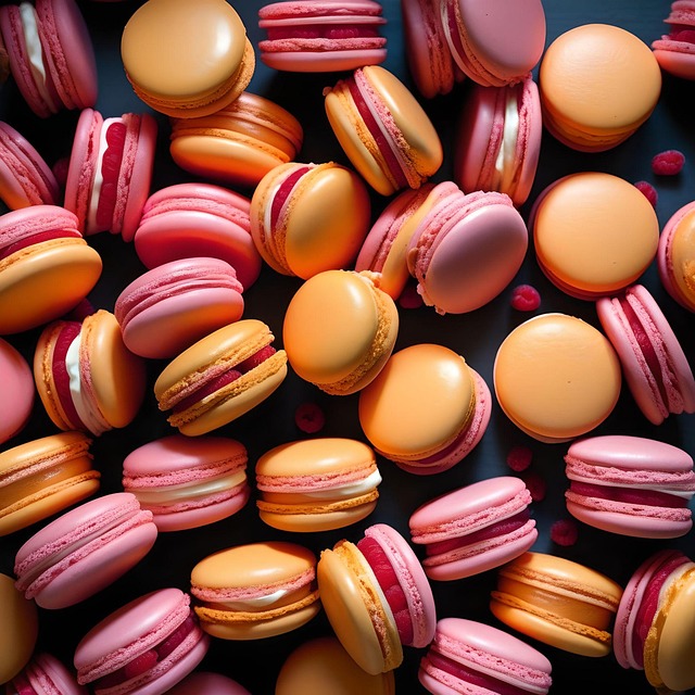 Download free HD stock image of Ai Generated French Macaroons Free ai generated french macaroons macarons illustration