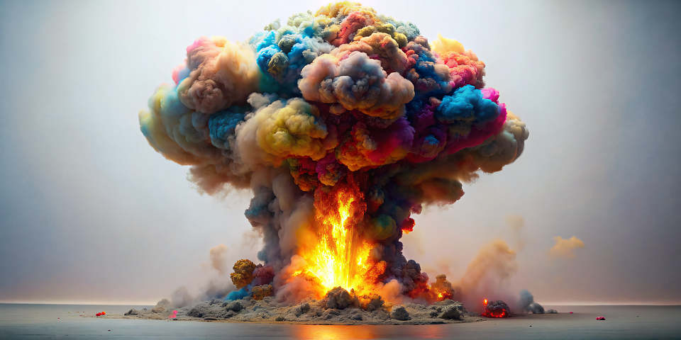 Ai产生的 爆炸 抽烟 - Pixabay上的免费图片 - Pixabay