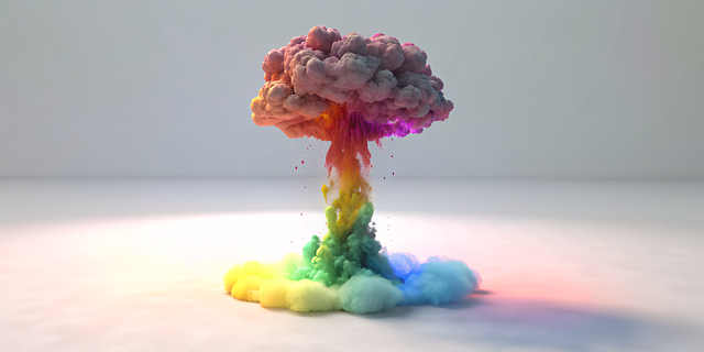 Free ai generated explosion smoke illustration