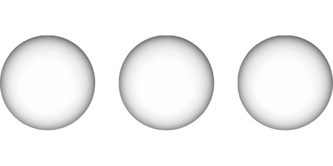 Puncte, Trei, Cercuri, Șablon, Abstract