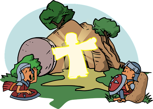 Free Resurrection Jesus vector and picture