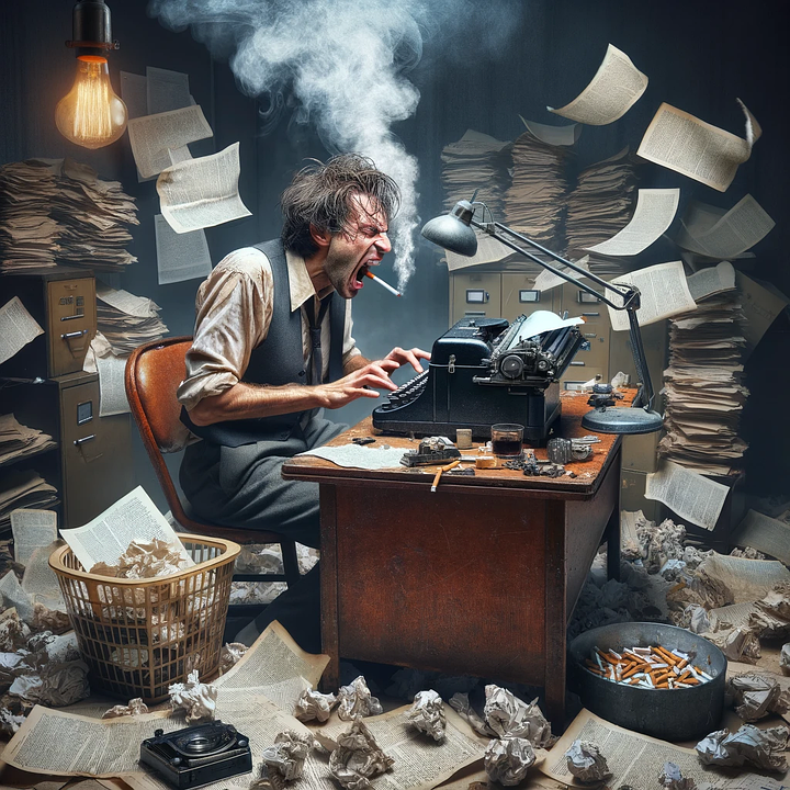 Download Ai Generated, Journalist, Reporter. Royalty-Free Stock ...