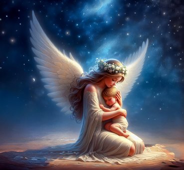 Free Ai Generated Angel illustration and picture