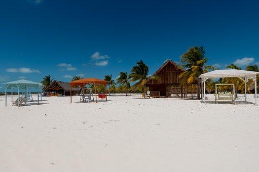 Cuba, Strand, Tropisch, Eiland, Zomer