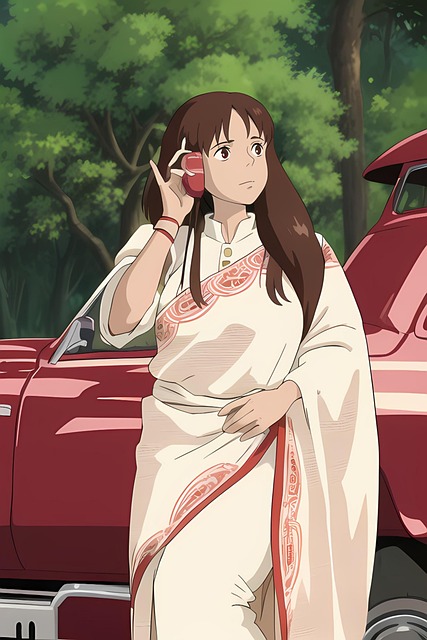Free Spring Girl illustration and picture