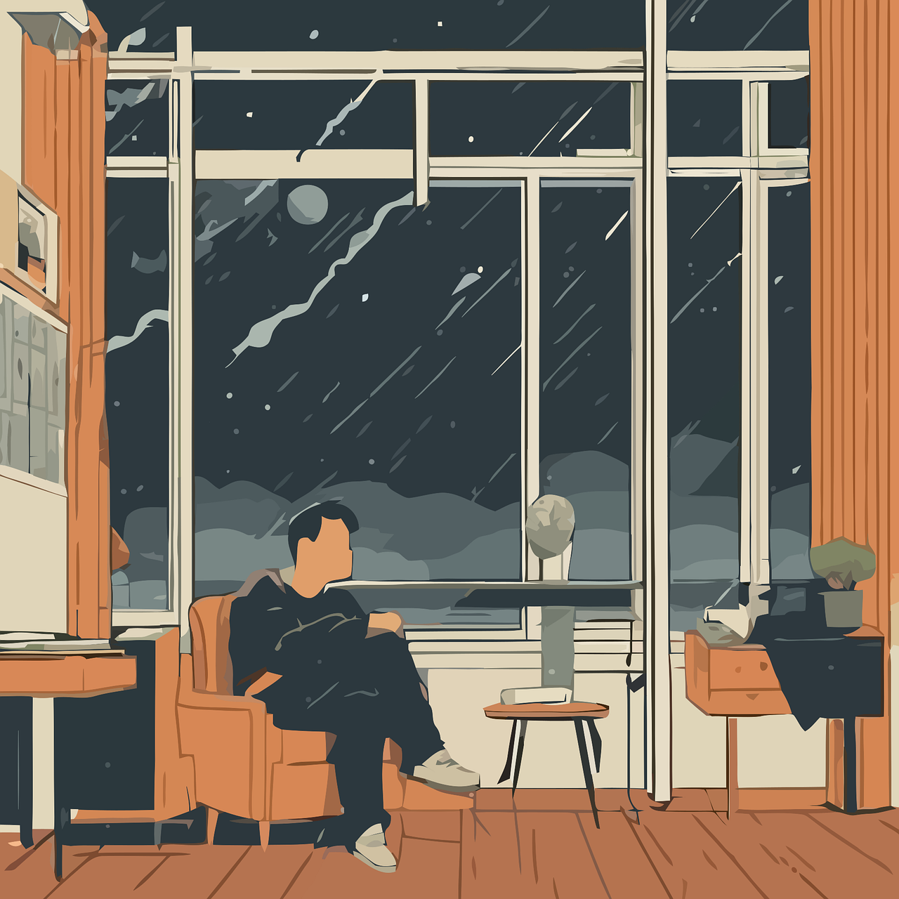 Download Ai Generated, Window, Stars. Royalty-Free Vector Graphic - Pixabay