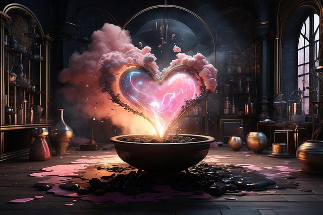 Download free HD stock image of Ai Generated Heart Free ai generated heart love illustration