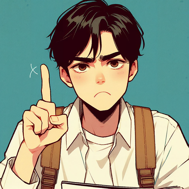 Free ai generated man anime illustration