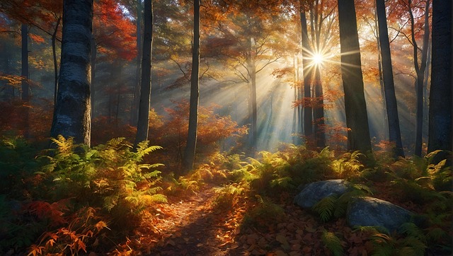 Download free HD stock image of Ai Generated Trees Free ai generated trees forest illustration