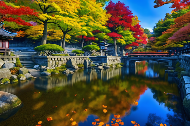 Otoño, Hojas Hojas, Kioto